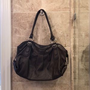 Italian leather shoulder bag